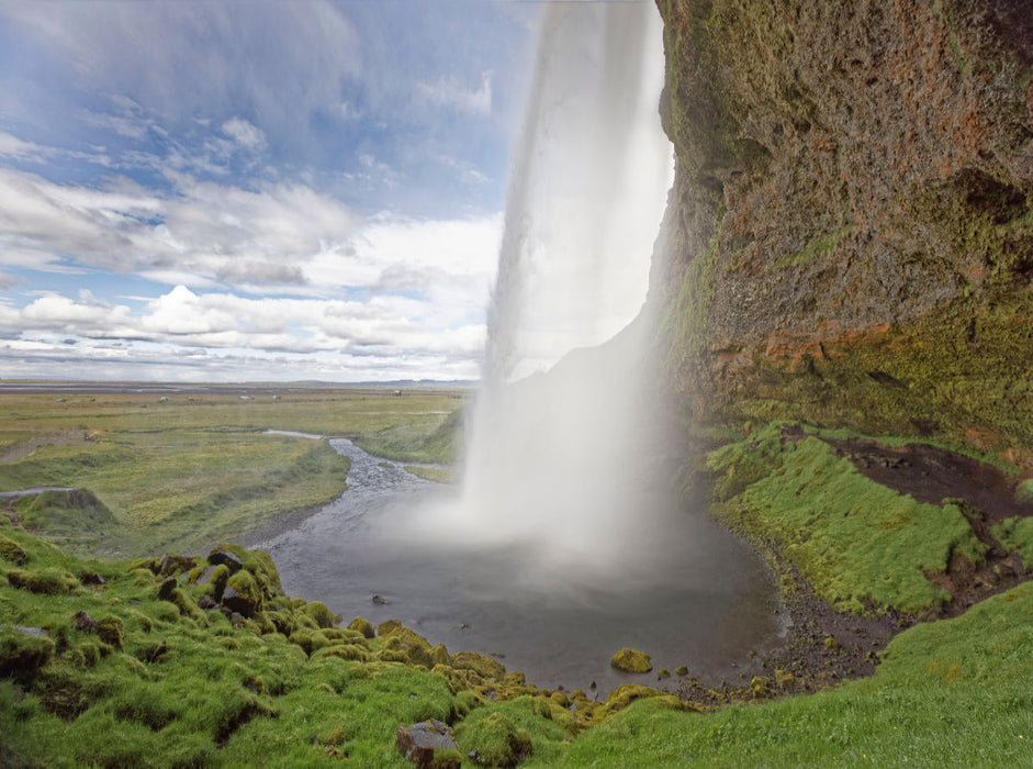 Seljalandsfoss - CALVENDO Foto-Puzzle'