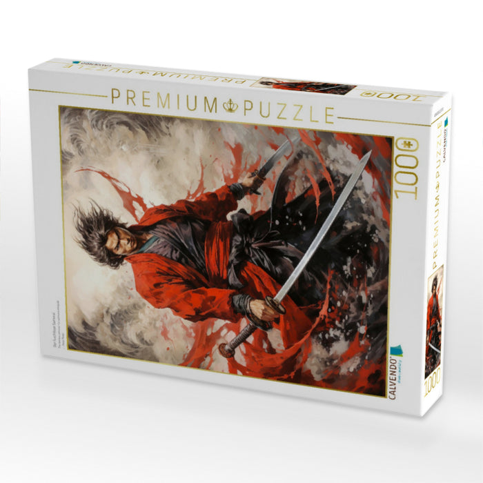 Der furchtlose Samurai - CALVENDO Foto-Puzzle'