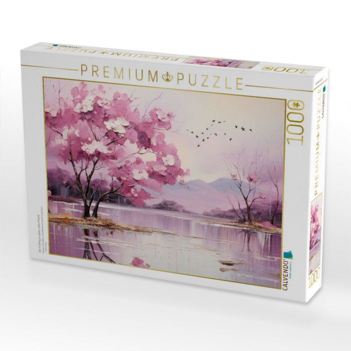 Der Frühling in seiner vollen Pracht - CALVENDO Foto-Puzzle'