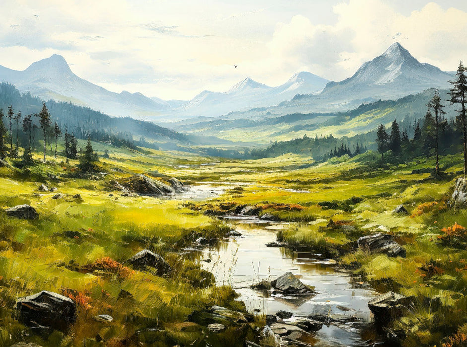 Eine Landschaft zum Träumen - CALVENDO Foto-Puzzle'