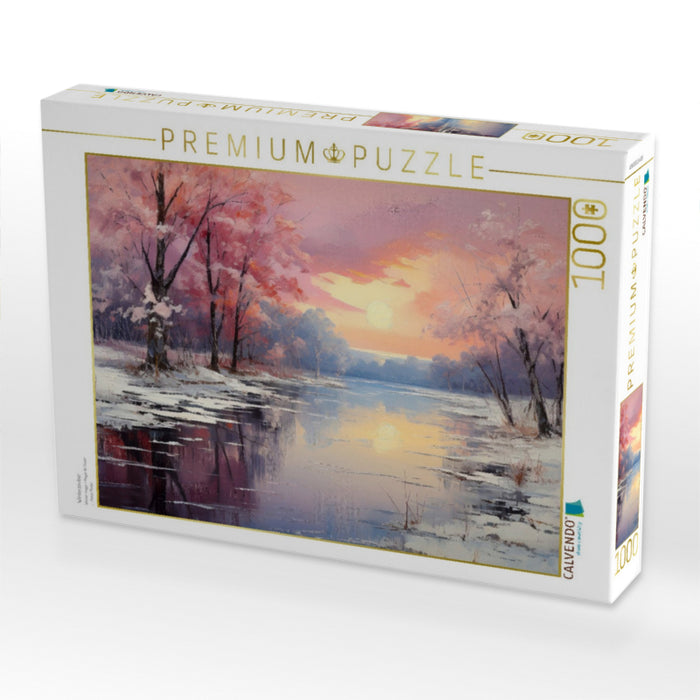 Winterzauber - CALVENDO Foto-Puzzle'