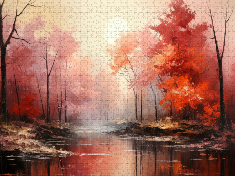 Einzigartiges Naturfarbenspiel - CALVENDO Foto-Puzzle'