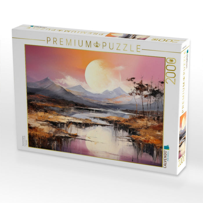 Sonnenaufgang - CALVENDO Foto-Puzzle'