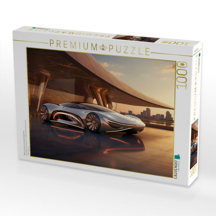 Hypermodernes concept design Auto - CALVENDO Foto-Puzzle'