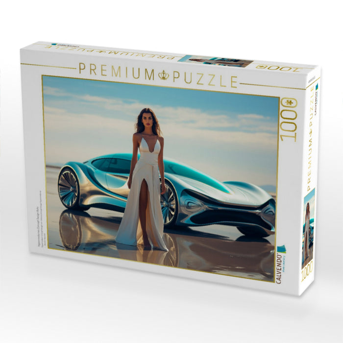 Hypermodernes Concept Design Auto - CALVENDO Foto-Puzzle'