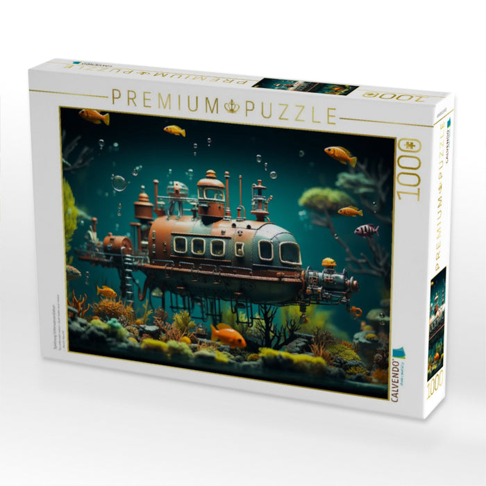 Spielzeug Unterwasserstation - CALVENDO Foto-Puzzle'