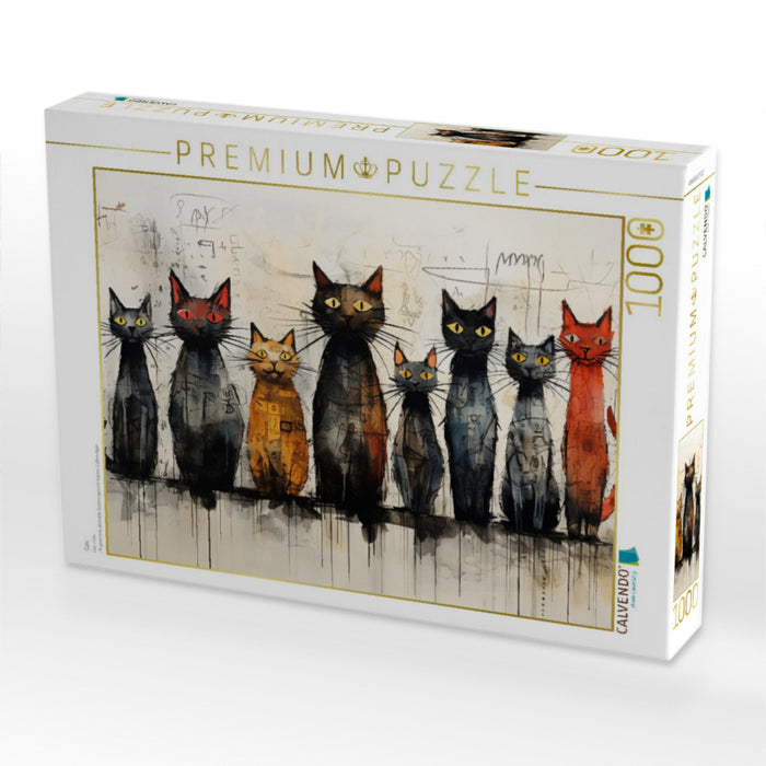 Cats - CALVENDO Foto-Puzzle'