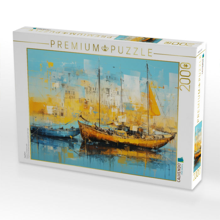 Segeltörn - CALVENDO Foto-Puzzle'