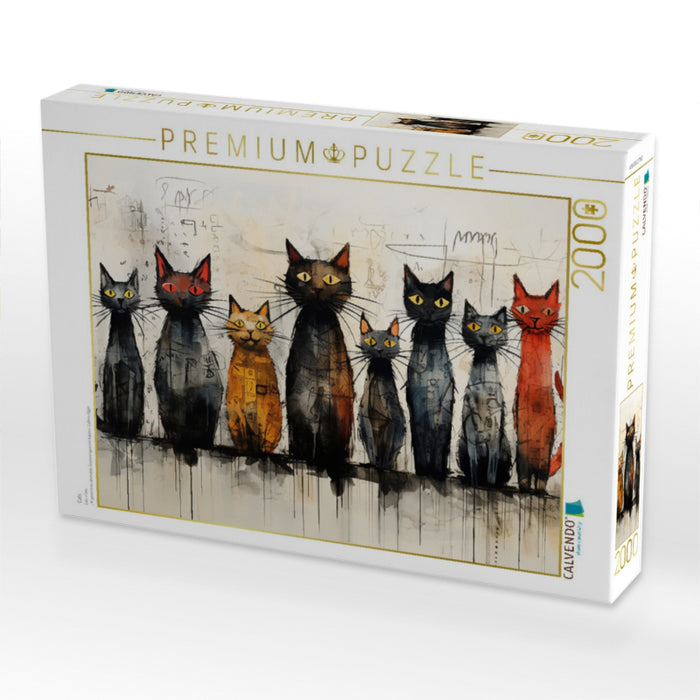 Cats - CALVENDO Foto-Puzzle'