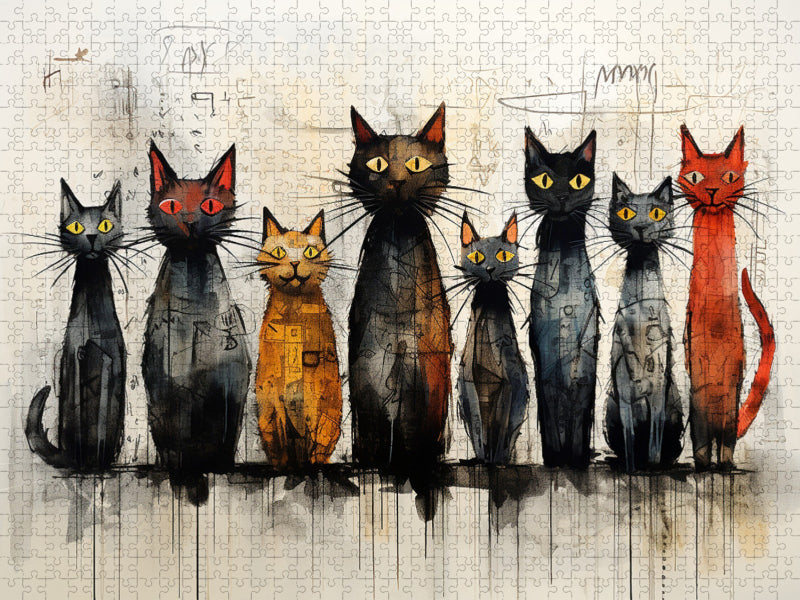 Cats - CALVENDO Foto-Puzzle'
