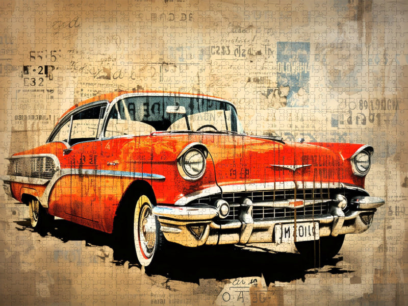 Oldtimer - CALVENDO Foto-Puzzle'
