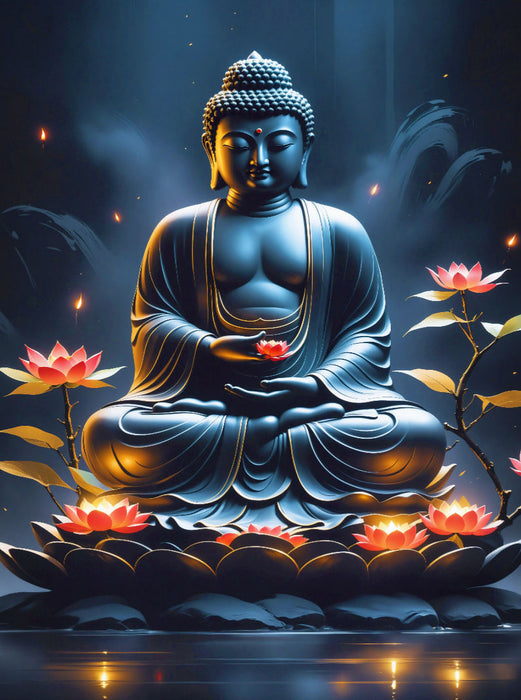 Buddha - CALVENDO Foto-Puzzle'