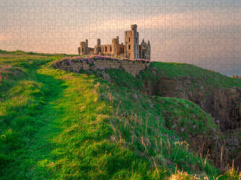 Draculaschloss Slains - CALVENDO Foto-Puzzle'