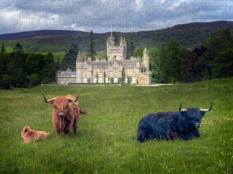 Schloss Balmoral - CALVENDO Foto-Puzzle'