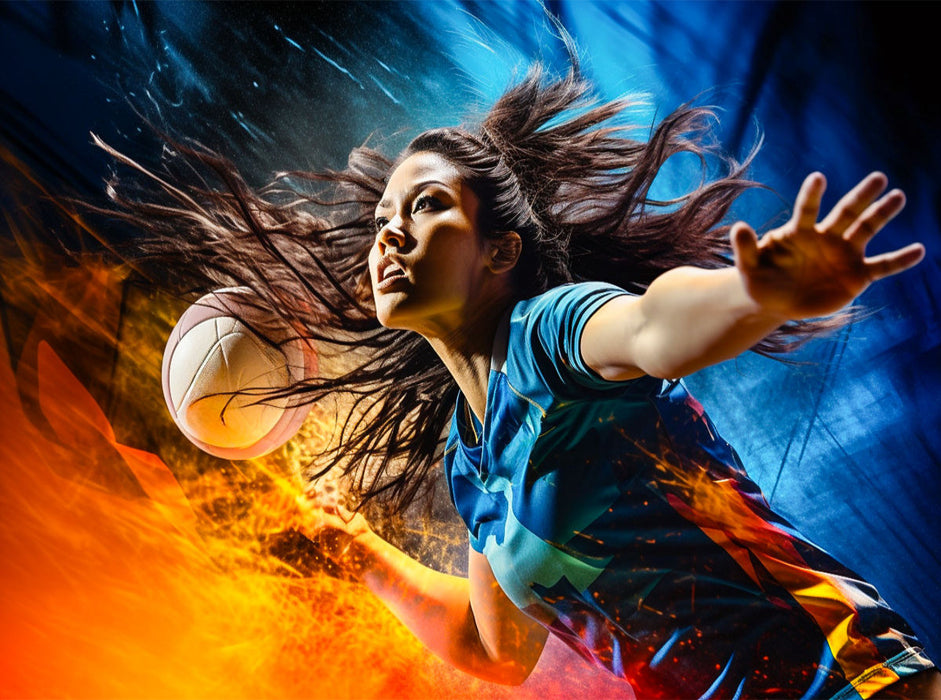 Ein Motiv aus dem Kalender Volleyball und Motivation - CALVENDO Foto-Puzzle'