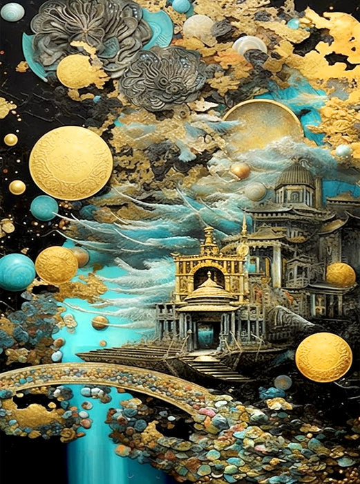 Tempel - CALVENDO Foto-Puzzle'