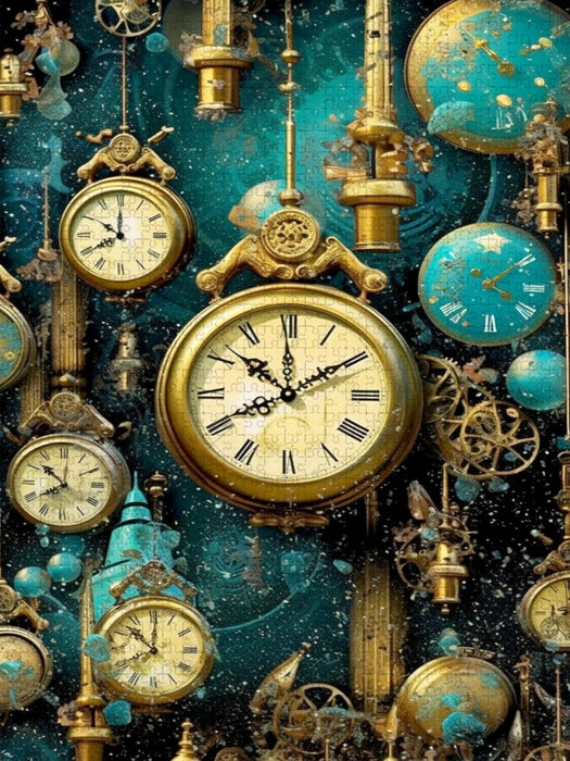 Die Zeit - CALVENDO Foto-Puzzle'
