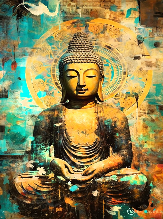 Buddha - CALVENDO Foto-Puzzle'
