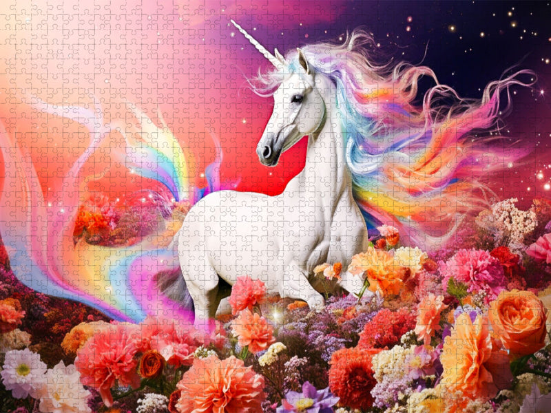 Ein Motiv aus dem Kalender Einhorn und coole Sprüche - CALVENDO Foto-Puzzle'