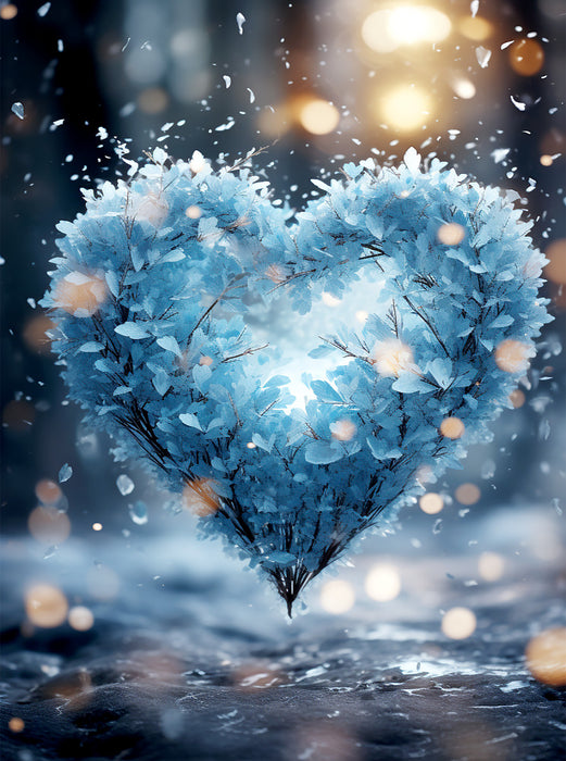 Eis-Herz - CALVENDO Foto-Puzzle'