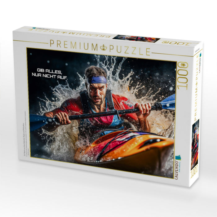 Ein Motiv aus dem Kalender Kajak und Motivation - CALVENDO Foto-Puzzle'