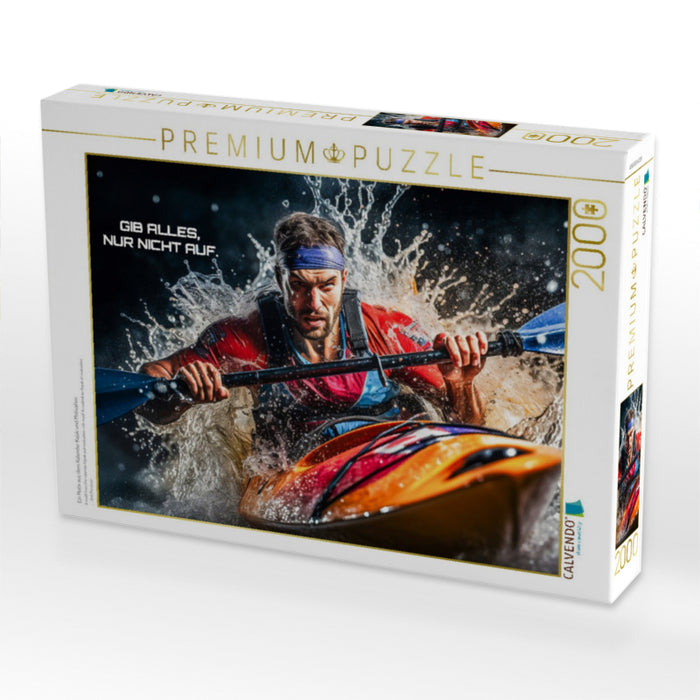 Ein Motiv aus dem Kalender Kajak und Motivation - CALVENDO Foto-Puzzle'