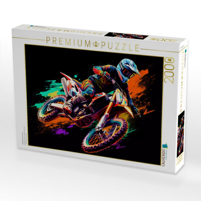 WildWheel Warriors - CALVENDO Foto-Puzzle'