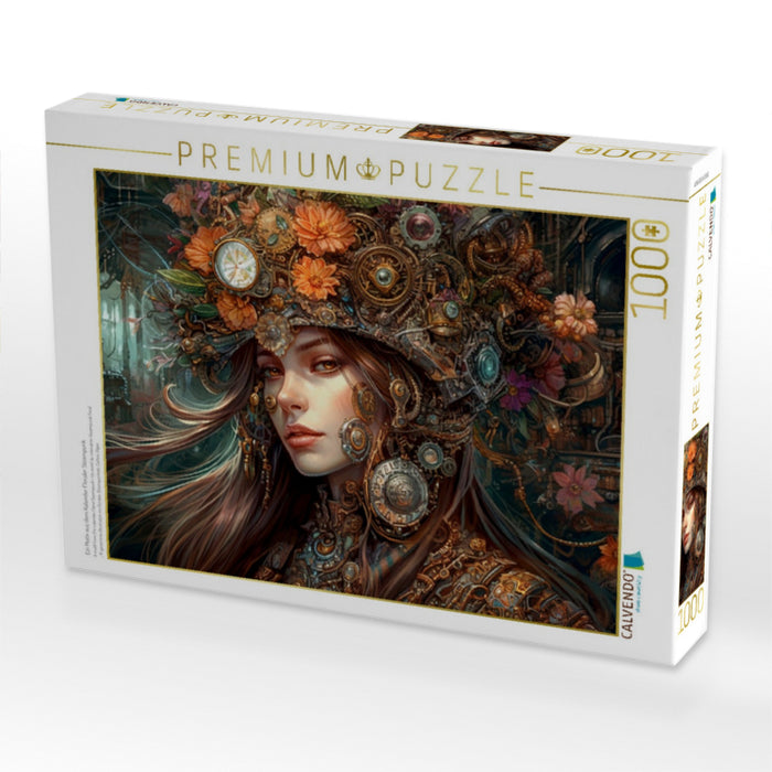 Ein Motiv aus dem Kalender Floraler Steampunk - CALVENDO Foto-Puzzle'