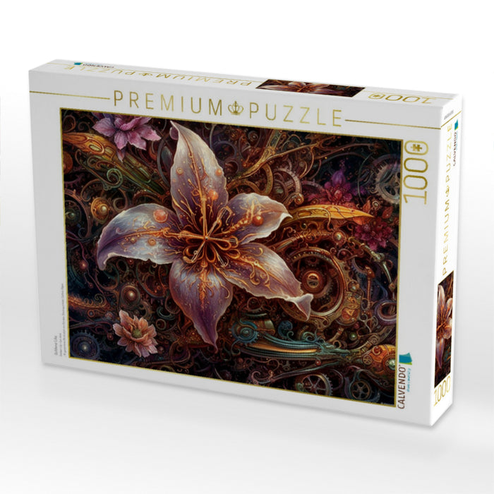Goldene Lilie - CALVENDO Foto-Puzzle'