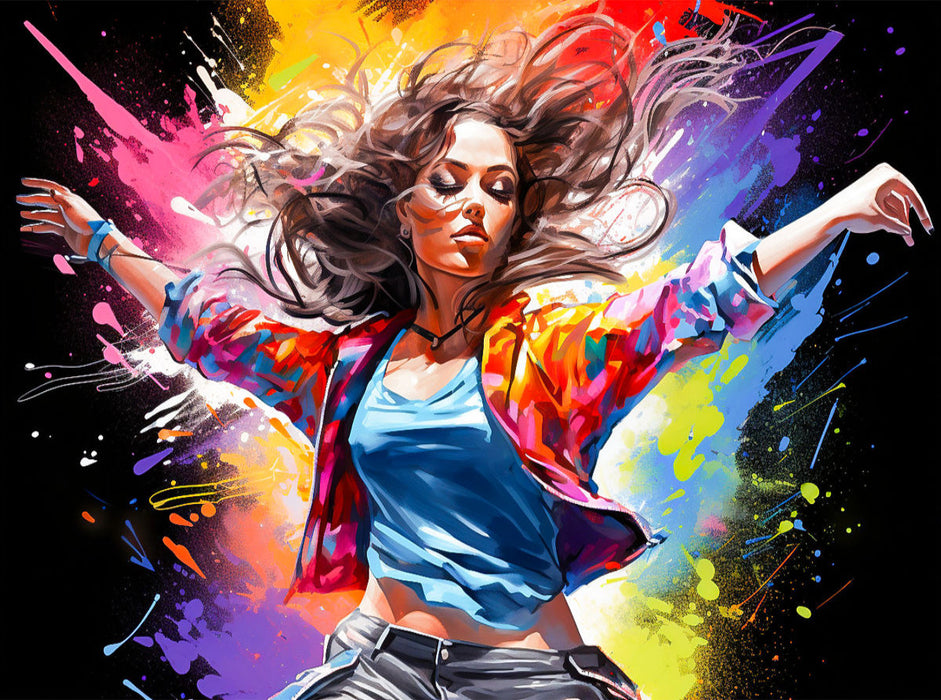 Ein Motiv aus dem Kalender Color Dance Art - CALVENDO Foto-Puzzle'