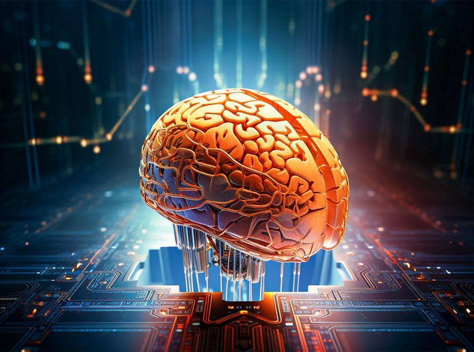 Ein Motiv aus dem Kalender KI - Wie sich die künstliche Intelligenz selbst sieht - CALVENDO Foto-Puzzle'