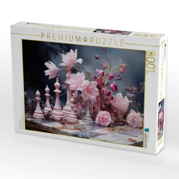 Schach in rose - CALVENDO Foto-Puzzle'