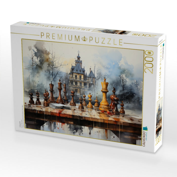 Aufgestellt - CALVENDO Foto-Puzzle'