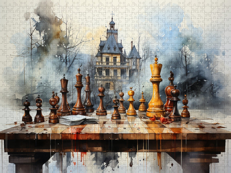 Aufgestellt - CALVENDO Foto-Puzzle'