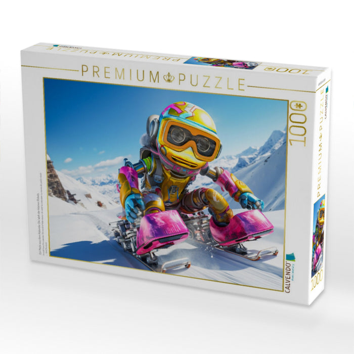 Ein Motiv aus dem Kalender Die Welt der kleinen Robots - CALVENDO Foto-Puzzle'