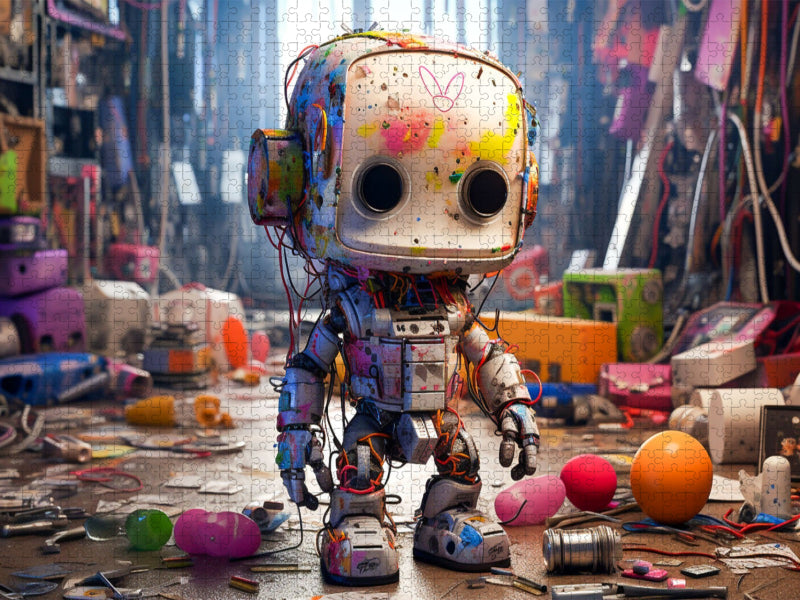 Brummbot - CALVENDO Foto-Puzzle'