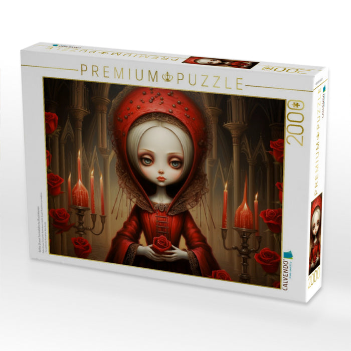 Gothic Queen Surrealistische Illustrationen - CALVENDO Foto-Puzzle'