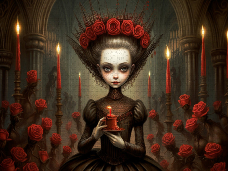 Little Gothic-Queen - CALVENDO Foto-Puzzle'