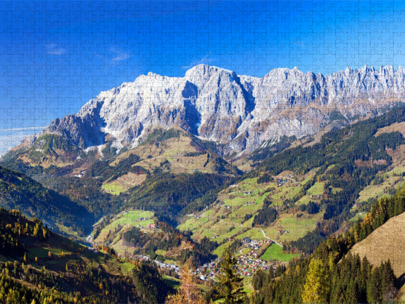 Mühlbach am Hochkönig - CALVENDO Foto-Puzzle'