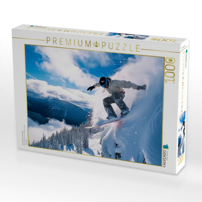 Snowboarden, Freeride - CALVENDO Foto-Puzzle'