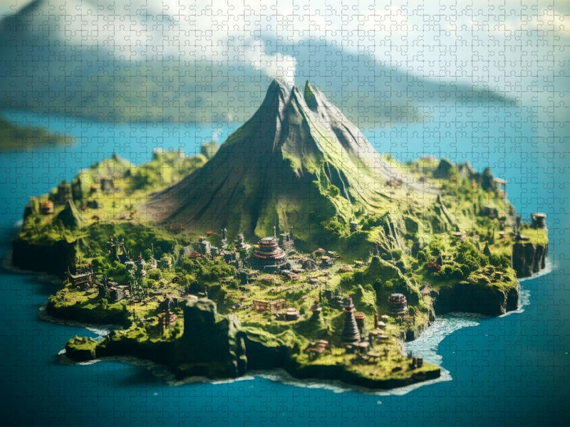Ein Motiv aus dem Kalender "Miniaturwelt Inseln" - CALVENDO Foto-Puzzle'