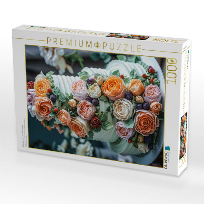 Liebe gebacken, für immer verliebt - CALVENDO Foto-Puzzle'