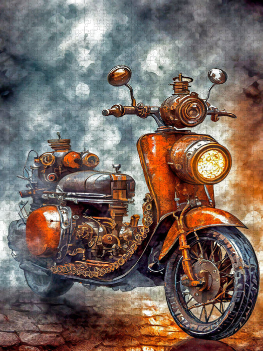 Motorroller - CALVENDO Foto-Puzzle'