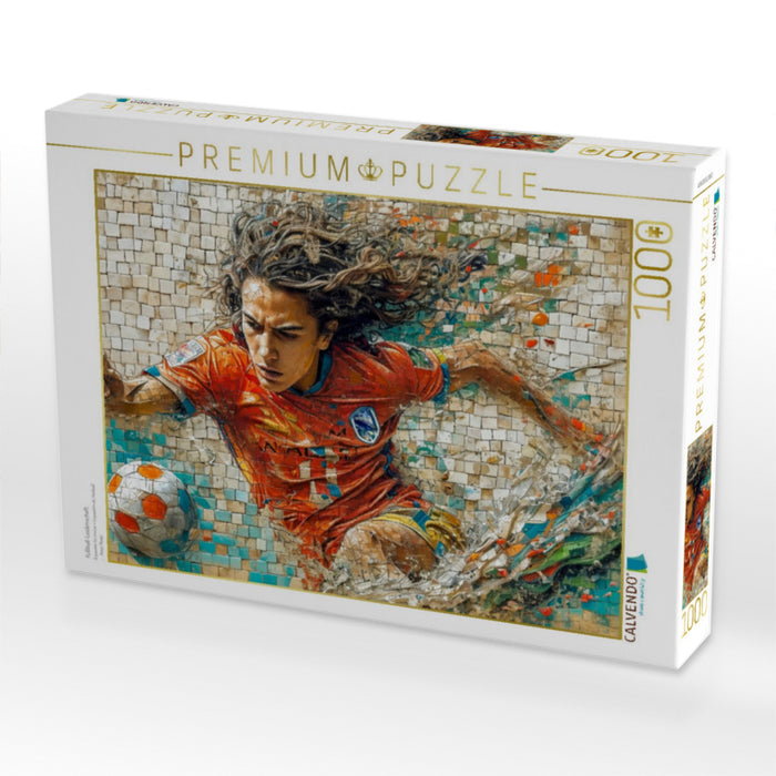 Fußball-Leidenschaft - CALVENDO Foto-Puzzle'
