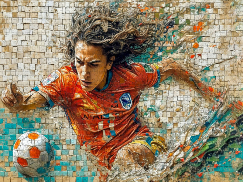 Fußball-Leidenschaft - CALVENDO Foto-Puzzle'