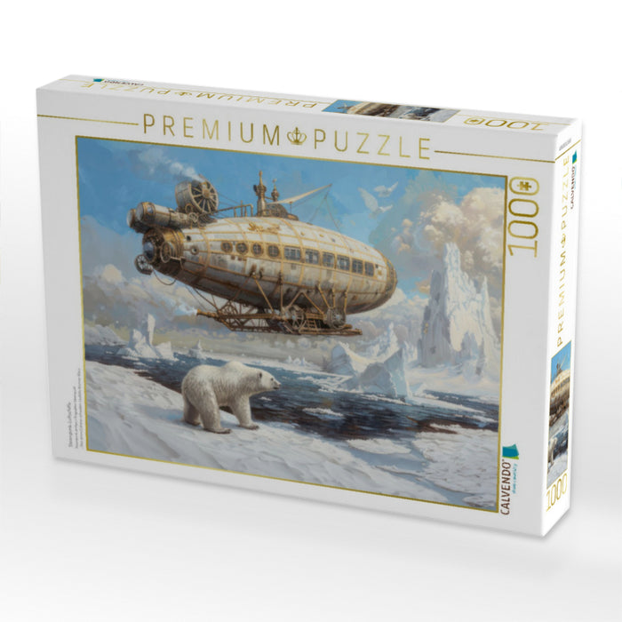Steampunk-Luftschiffe - CALVENDO Foto-Puzzle'