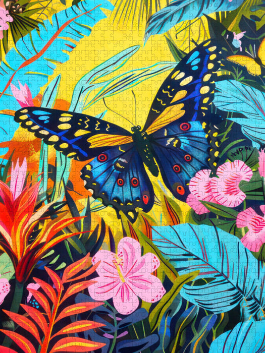 Dschungeltiere Pop Art - CALVENDO Foto-Puzzle'