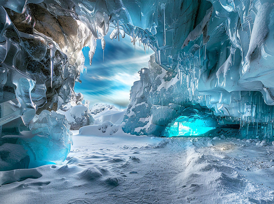 Eishöhle - CALVENDO Foto-Puzzle'