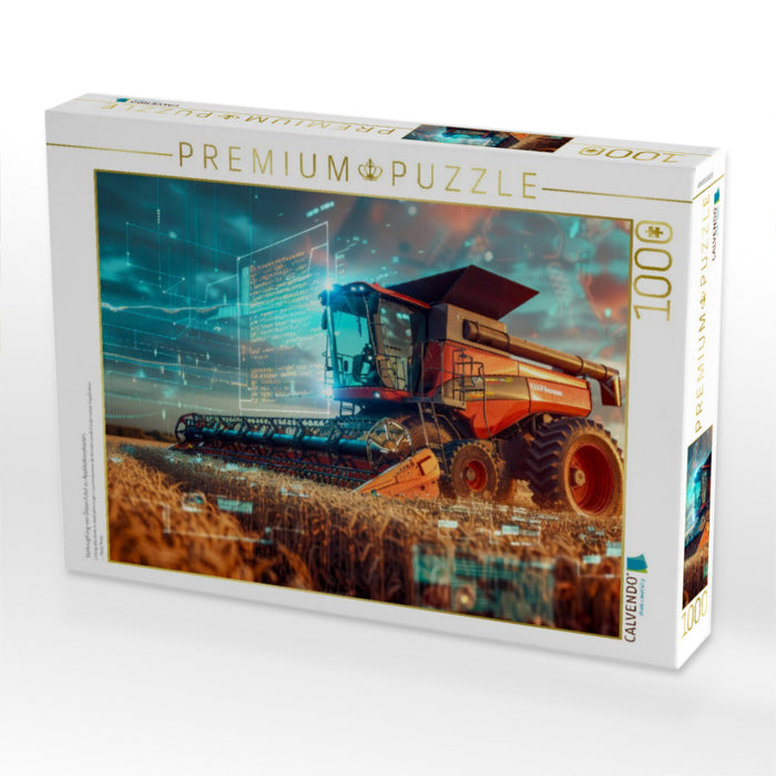 Verknüpfung von Daten führt zu Applikationskarten - CALVENDO Foto-Puzzle'