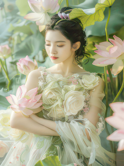 Anmutige asiatische Frauen - CALVENDO Foto-Puzzle'